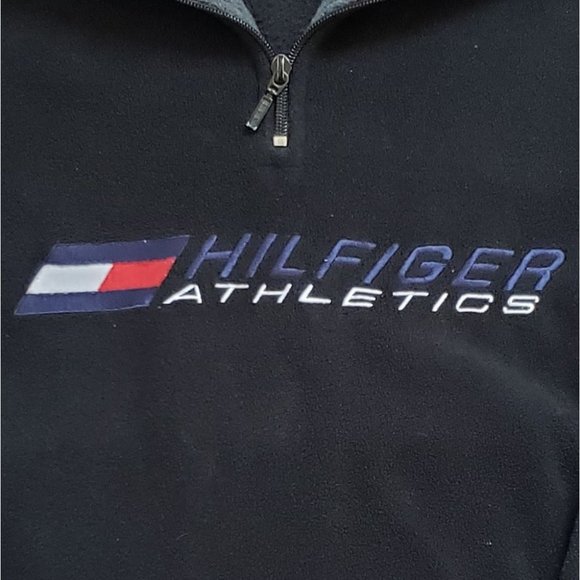 VINTAGE '90s TOMMY HILFIGER FLEECE JACKET - Picture 9 of 9